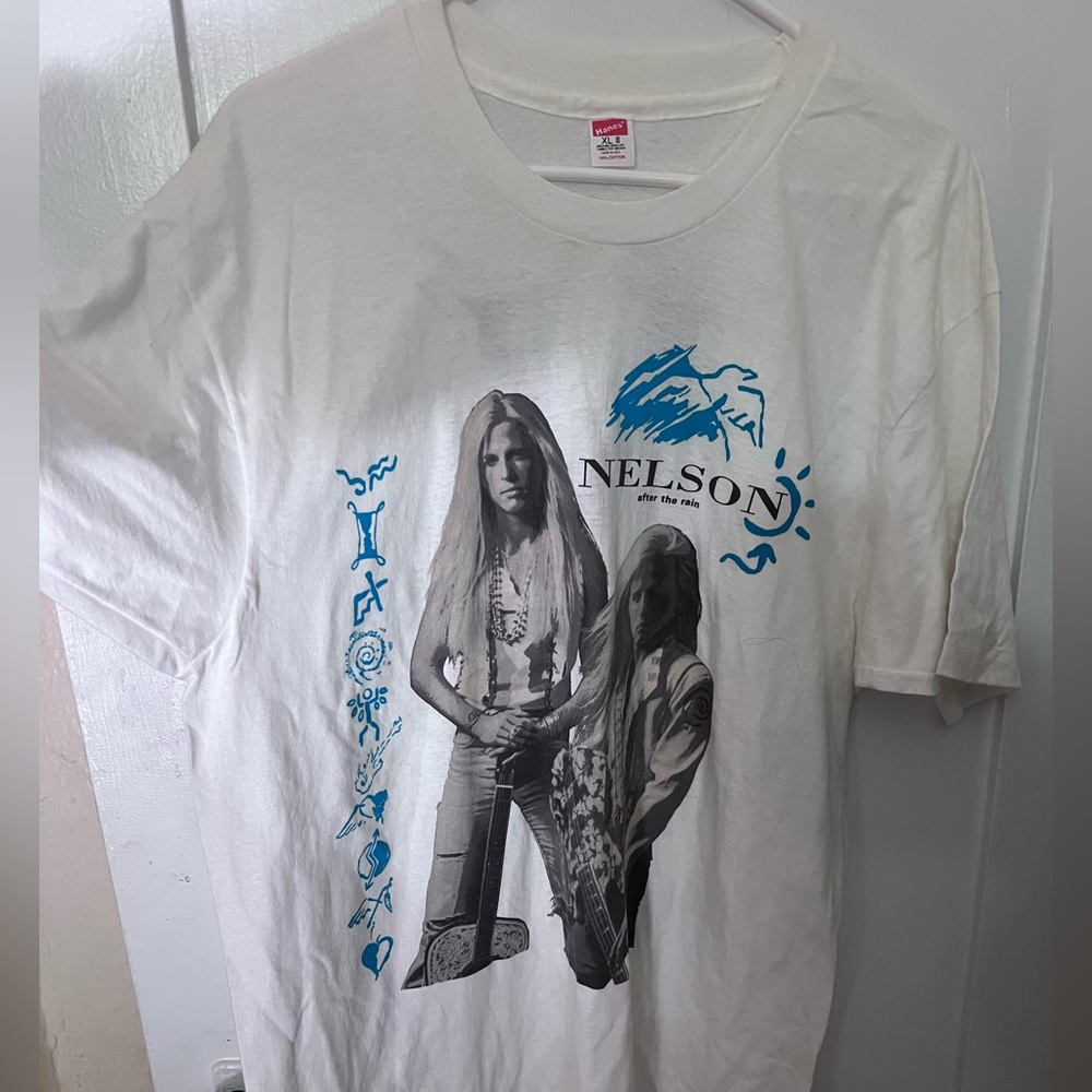 Vintage Nelson Band tee shirt. Gunnar Nelson and Matthew Nelson